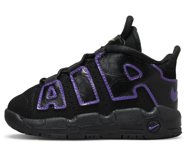 Nike Air More Uptempoen voor baby’s/peuters Zwart (DX5956-001)