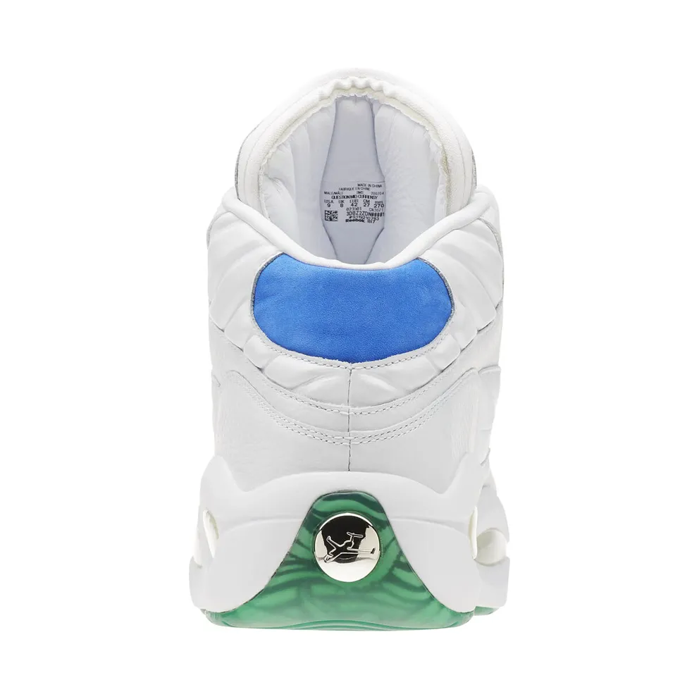Reebok Question Mid Curren$y Jet Life Stem Green/Vital Blue-White-Purple Emperor (Other Brands Reebok)