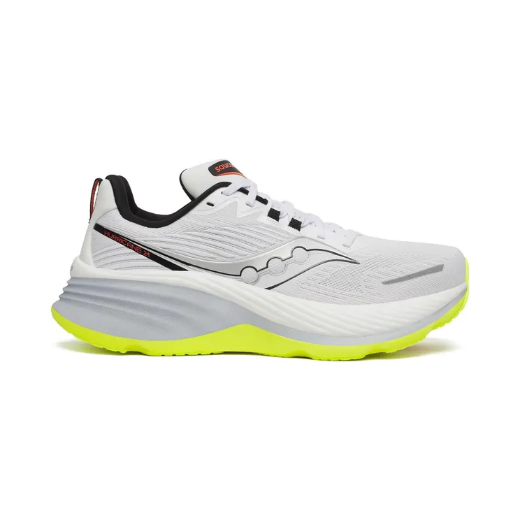 Saucony Hurricane 24 White Black Lime (S20933-213)