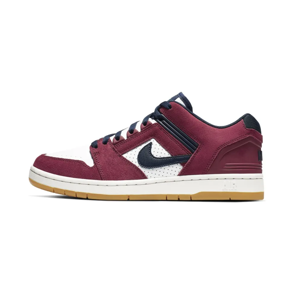 Nike SB Air Force 2 Low Team Red Obsidian Team Red/Obsidian-White-Summit White (AO0300-600)