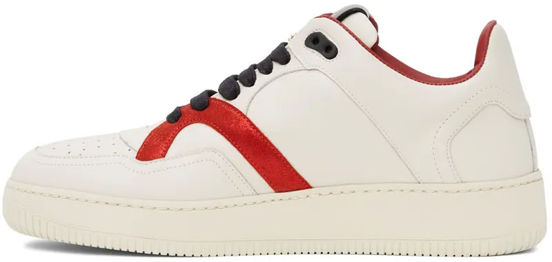 Human Recreational Services Off-White & Red Mongoose Low (UE22GF0200X2C2)
