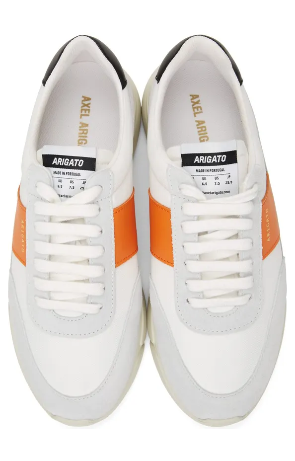 Axel Arigato White & Orange Genesis Vintage WHITE/ORANG (35052) (5)