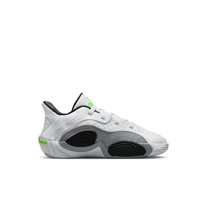 Jordan Tatum 2 White Black Wolf Grey Electric Green (FJ6460-100)