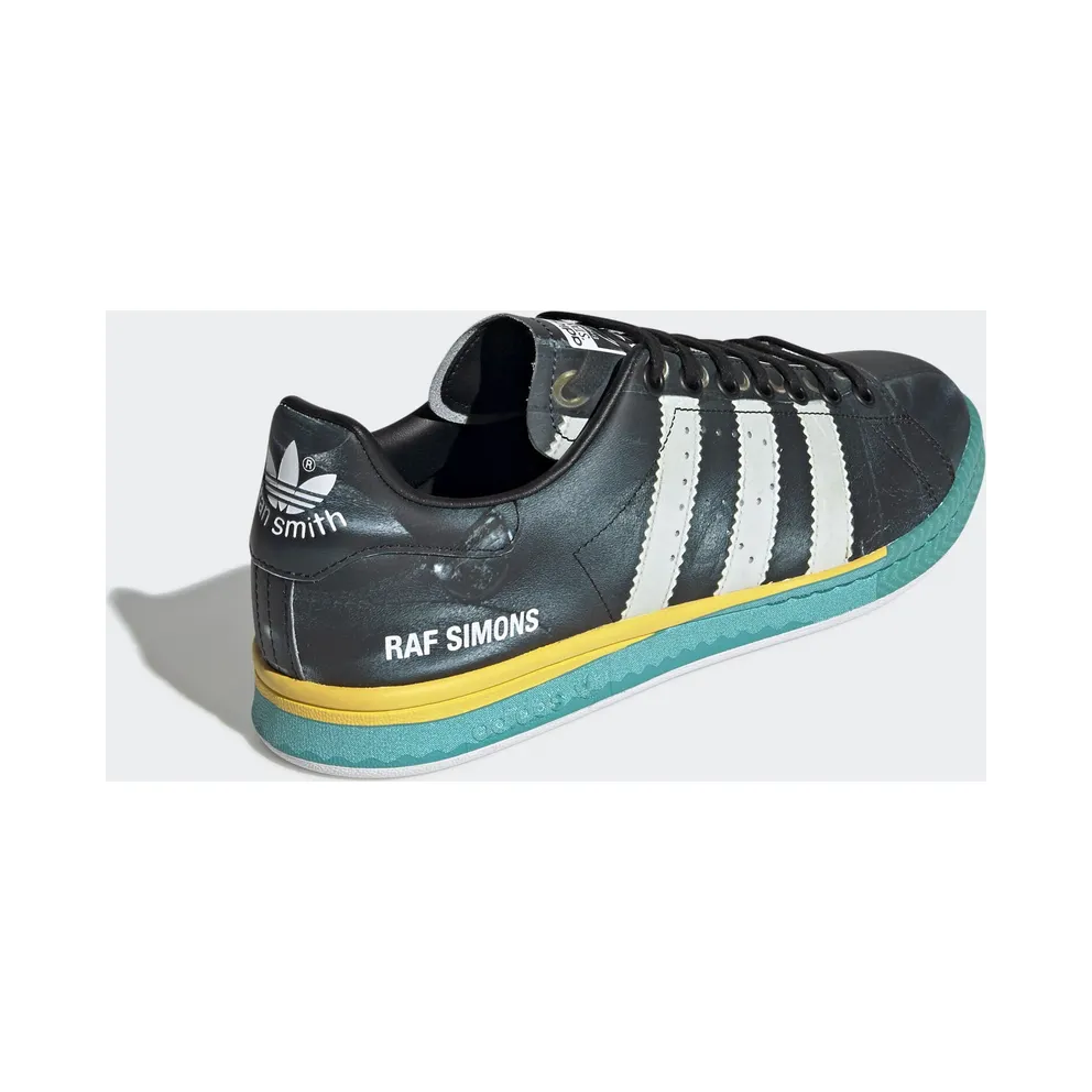 adidas Samba Stan Smith Raf Simons Black White Bright Blue Core Black/Cloud White/Bright Blue (EE7954)