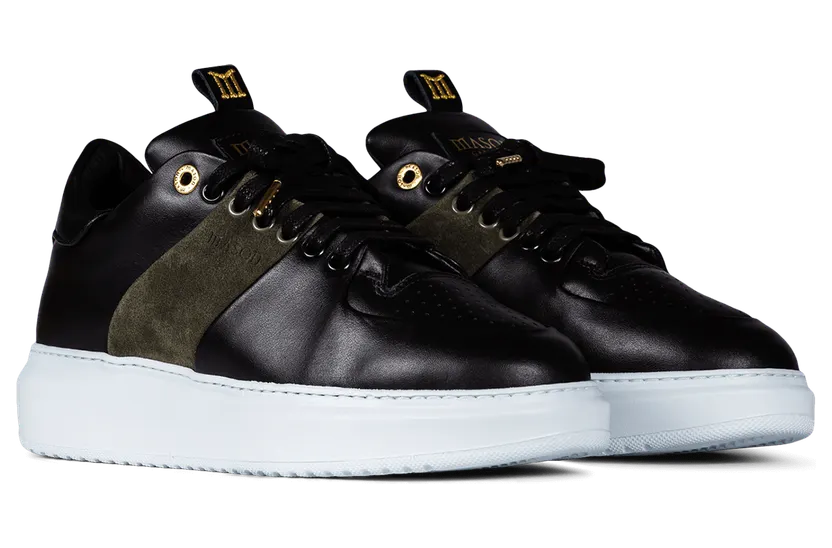 Mason Garments Roma Classic Leather Green Schwarz (FW19-34F)