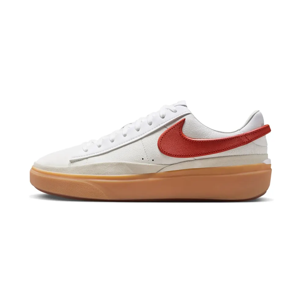 Nike Blazer Phantom Low “White Dragon Red Gum” (FN5820-100)