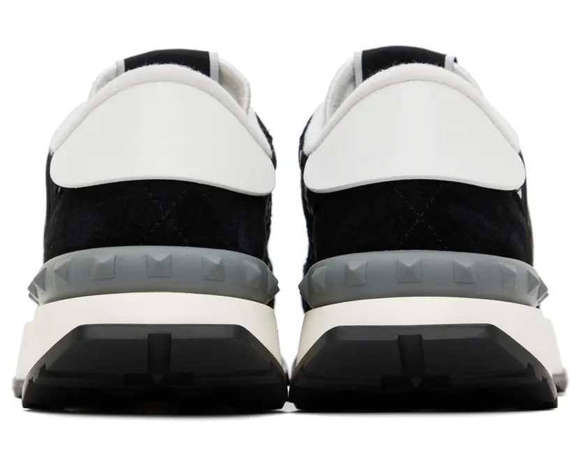 Valentino Garavani Black Lacerunner Low-Top Sneakers (1W2S0DY9ZUX) (2)