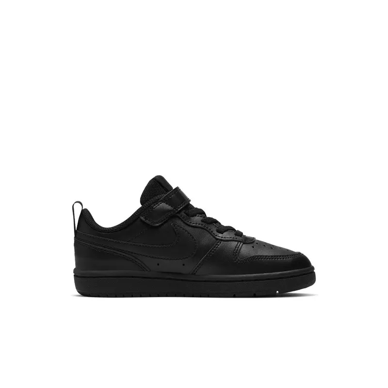 Nike Court Borough Low 2 Younger Kids’ Black (BQ5451-001)