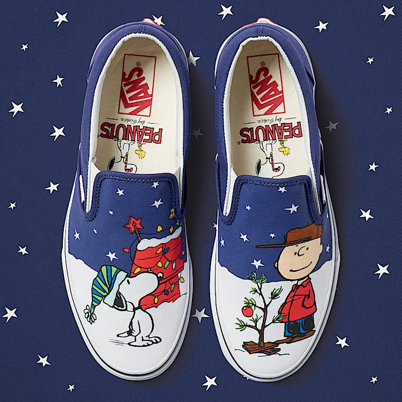 Vans Classic Slip-On Peanuts Charlie Charlie/Tree (VN0A38F7QQF)