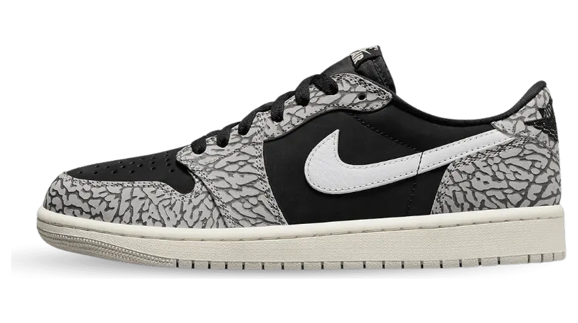 Uit de oude doos: Air Jordan 1 Low OG “Black Cement” (CZ0790-001)