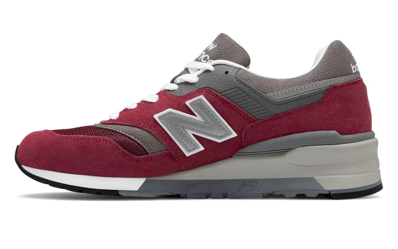 New Balance 997 MiUSA Burgundy Grey (M997BR)