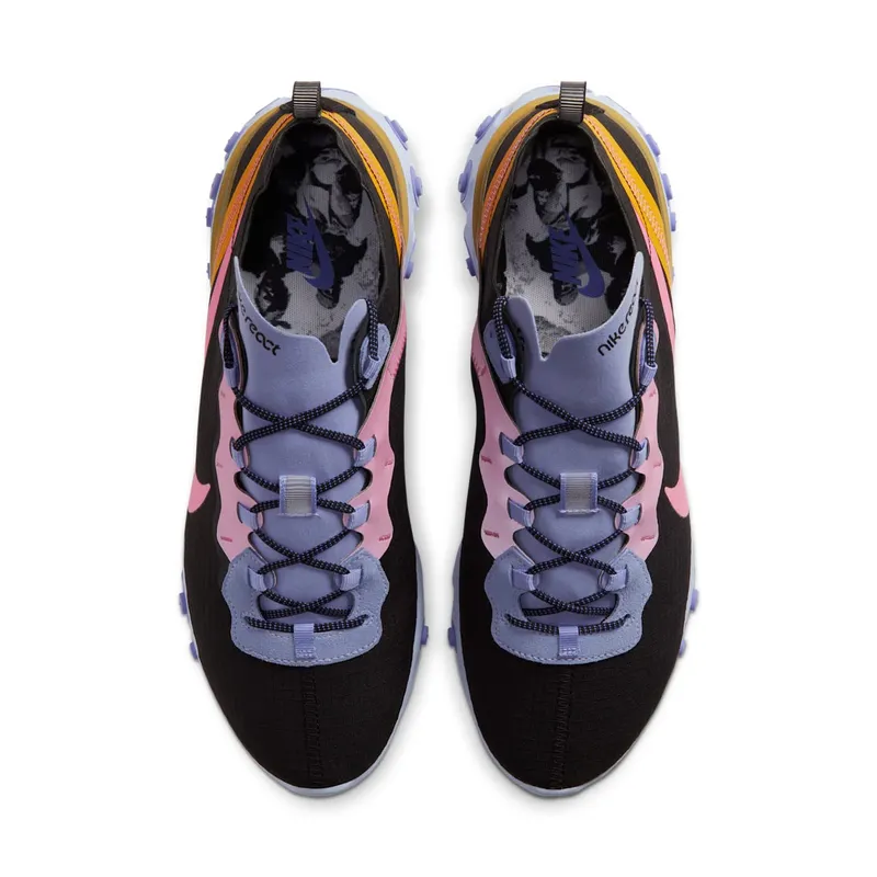 Nike React Element 55 ACG Black/Light Thistle-Pollen Rise-Magic Flamingo (CI9593-001)
