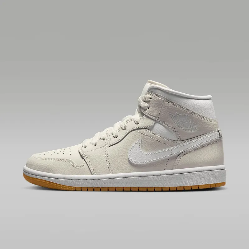 Jordan 1 Mid “Phantom Gum” (BQ6472-021)