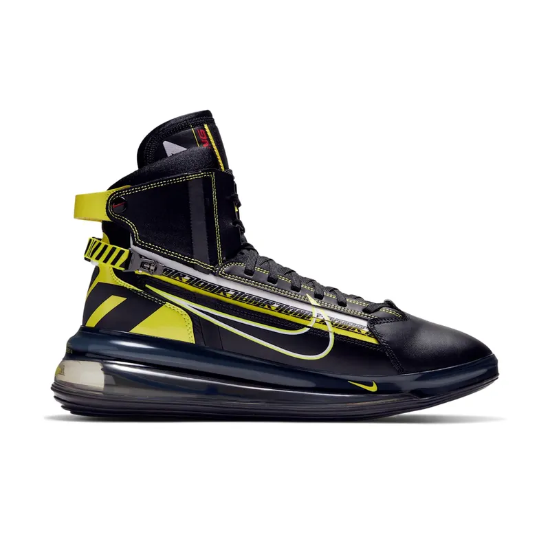 Nike Air Max 720 Saturn All-Star (2019) Black/Dynamic Yellow-University Red (BV7786-001)