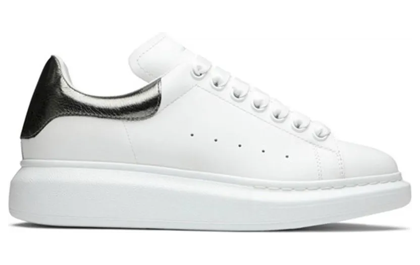 Alexander McQueen Oversized White Metallic (553770WHFBU9042)