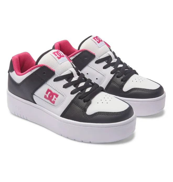DC Manteca 4 Platform black/white/pink (ADJS100156-KWP)