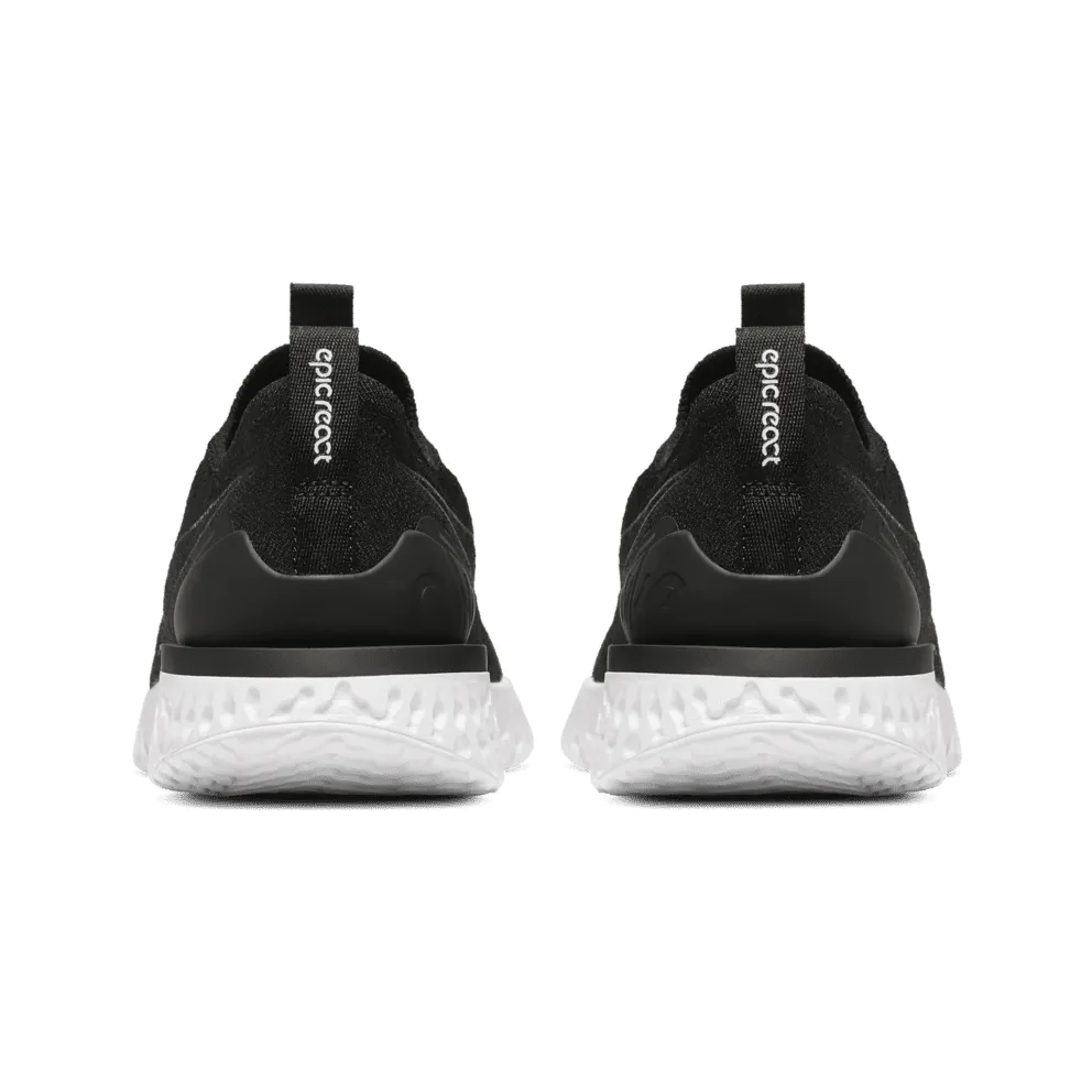Nike Epic Phantom React Flyknit Black White (W) Black/Black-White (BV0415-001)