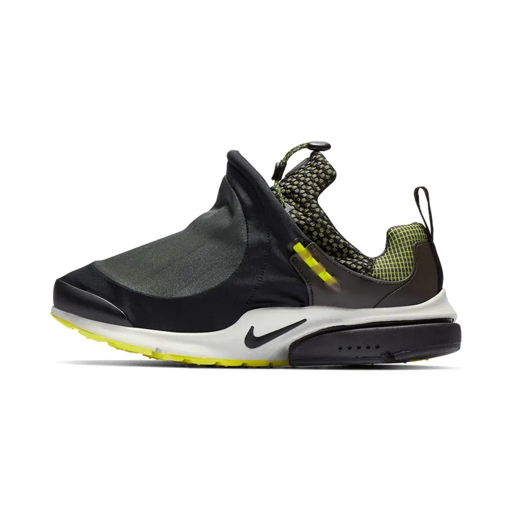 Nike Presto Foot Tent Comme des Garcons “Anthracite / Black / White / Lemon Twist” (BV0071-001)