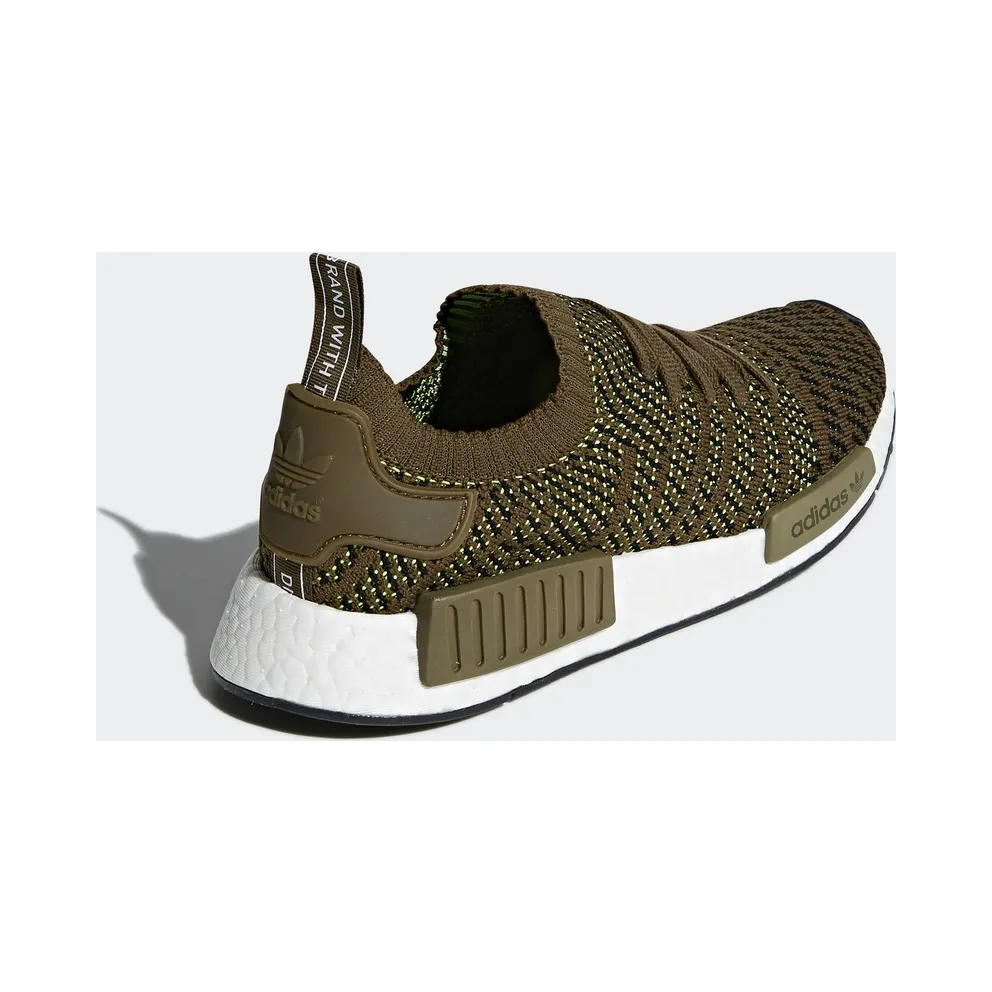 adidas NMD R1 STLT Trace Olive Trace Olive/Core Black/Solar Lime (CQ2389)