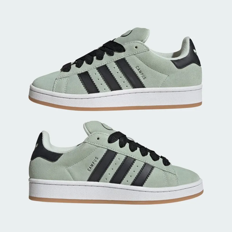 adidas Campus 00s Linen Green Core Black (JQ7413)