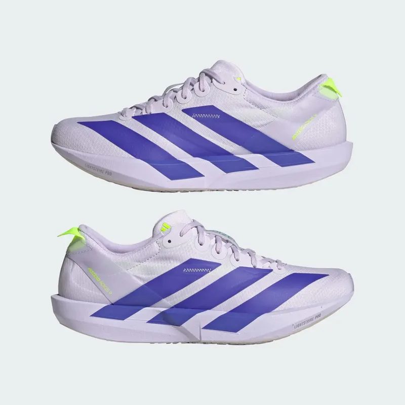 Adidas Adizero Adios 9 Running Shoes Purple Tint / Solar Purple / Signal Green (KI5698)