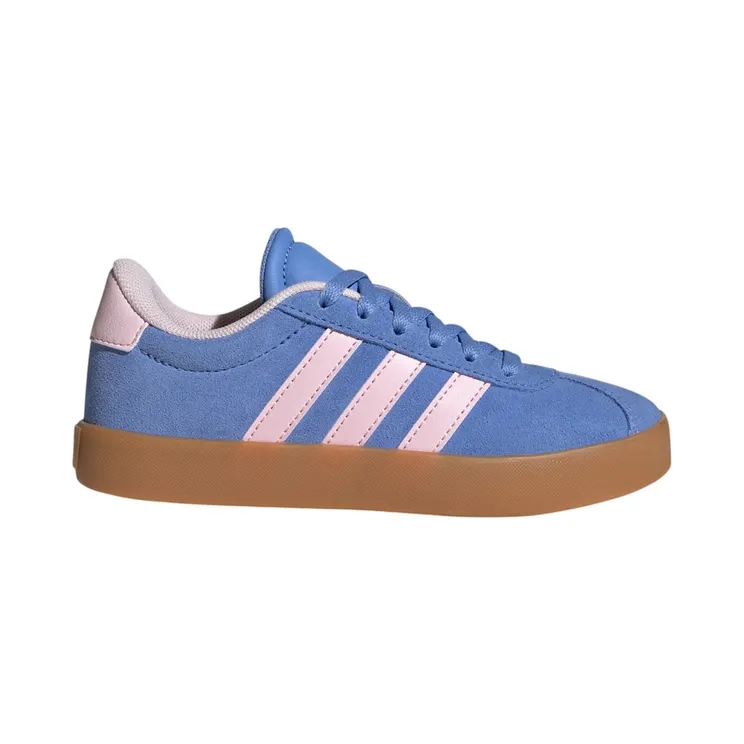 adidas VL Court 3.0 Blue Fusion Clear Pink Silver Metallic (KJ8592)