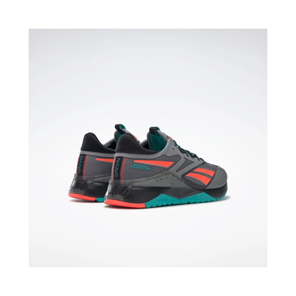 Reebok Nano X2 TR Adventure Pure Grey 5 / Core Black / Classic Teal (GY2117)