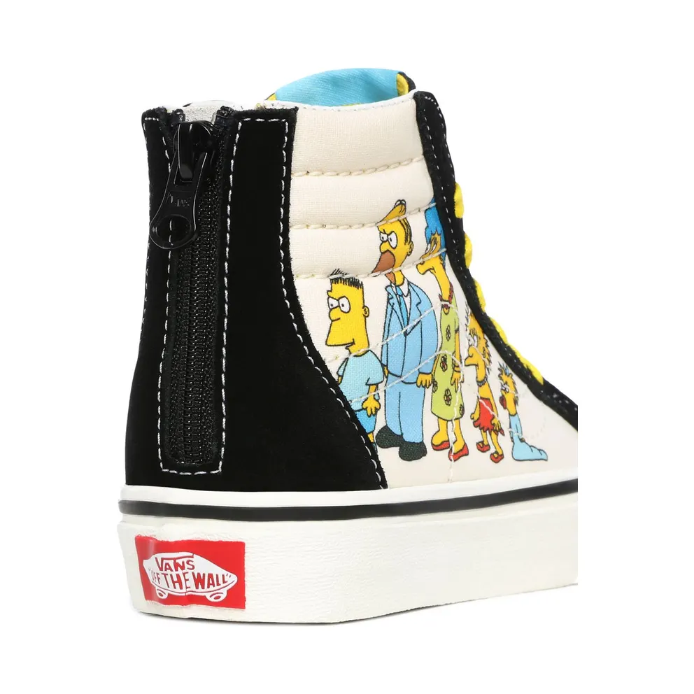 Vans The Simpsons X Vans 1987-2020 Sk8-hi Zip Black (VN0A4BUX17E)