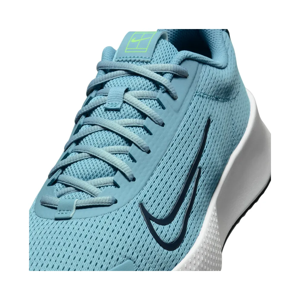 Nike Court Vapor Lite 2 HC Denim Turquoise Volt Armory Navy (DV2018-401)