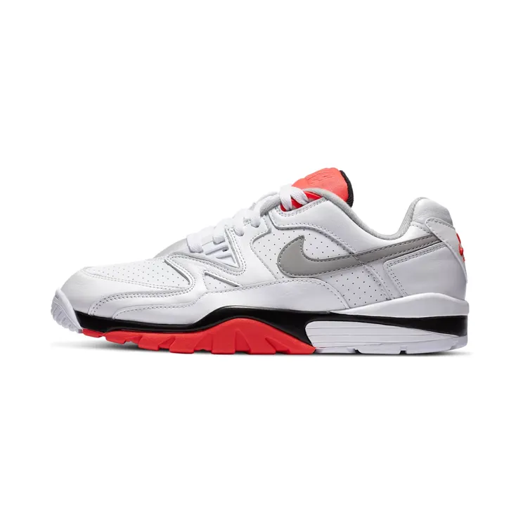 Nike Air Cross Trainer 3 Low Infrared “White / Bright Crimson / Black / Light Smoke Grey” (CN0924-101)