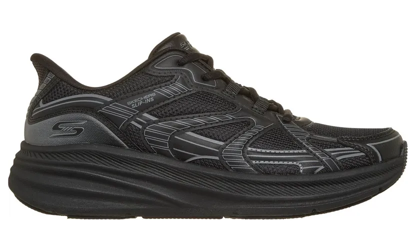 Skechers Slip-ins: Bobs Skillz “Kick It Black” (117762BBK)