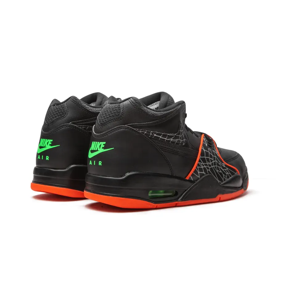 Nike Air Flight 89 All-Star (2020) Black/Orange Blaze-Green Strike-White (CT8478-001)