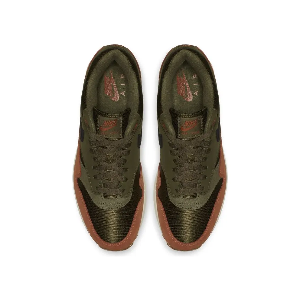 Nike Air Max 1 Olive Canvas Dark Russet Olive Canvas/Black-Dark Russet-Sail (AH8145-301)