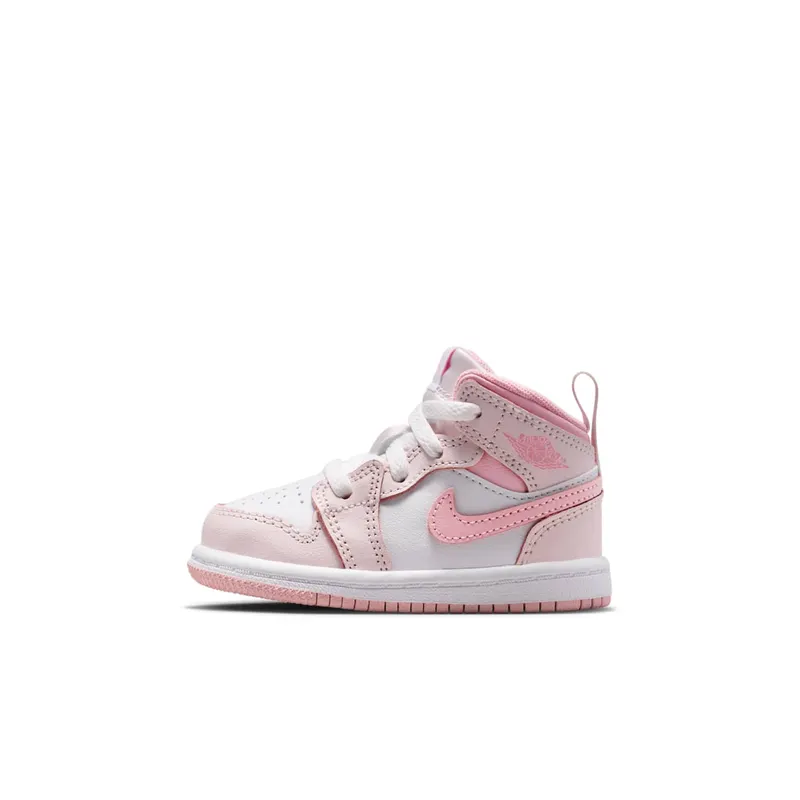 Jordan 1 Mid TD “Pearl Pink White” (DQ8425-600)