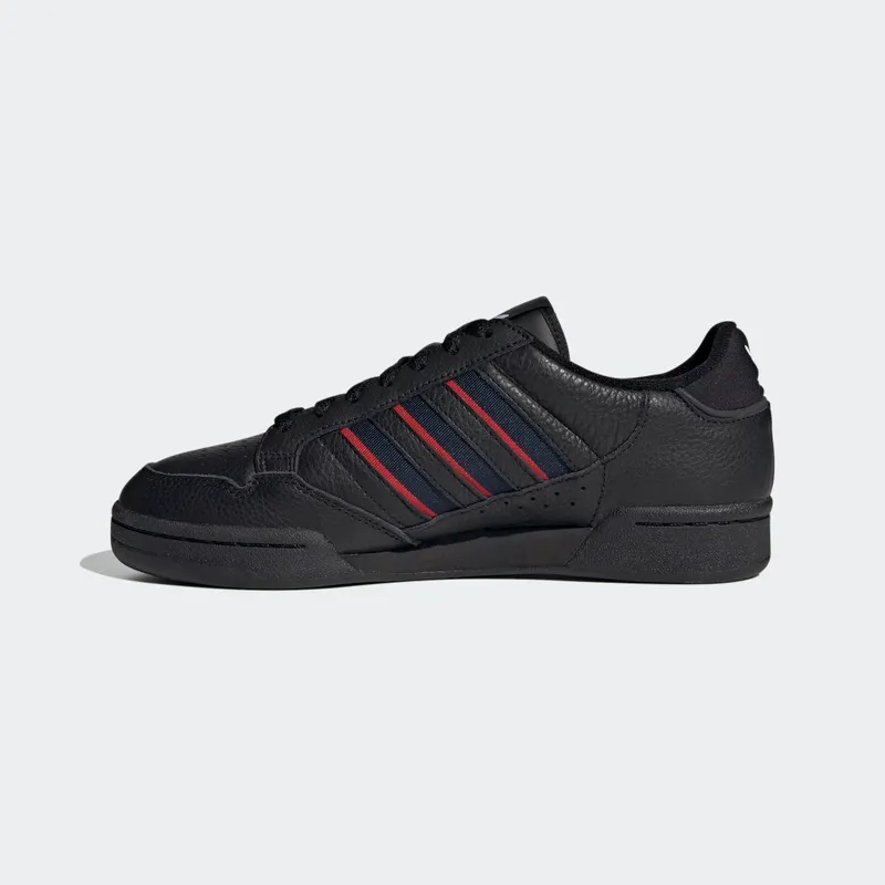 Adidas Continental 80 Stripes Core Black / Collegiate Navy / Vivid Red (FX5091)