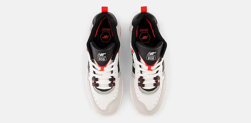 New Balance Tiago Lemos x Numeric 808 “White Black Red” (NM808NAP)