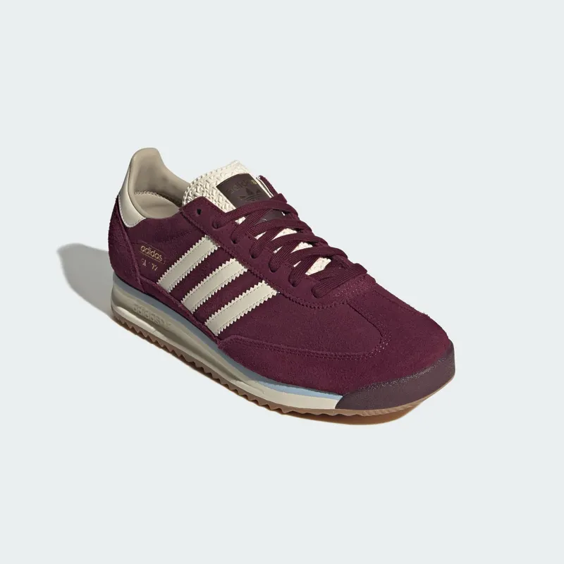 Adidas SL 72 RS Shoes Maroon / Cream White / Clear Sky (KH9672)