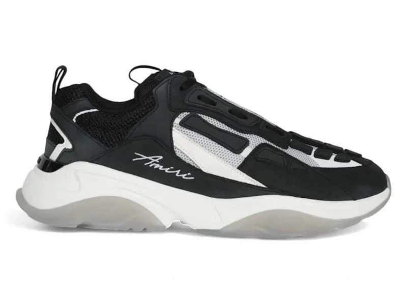 AMIRI Bone Runner Black White (PS24MFS011-001)