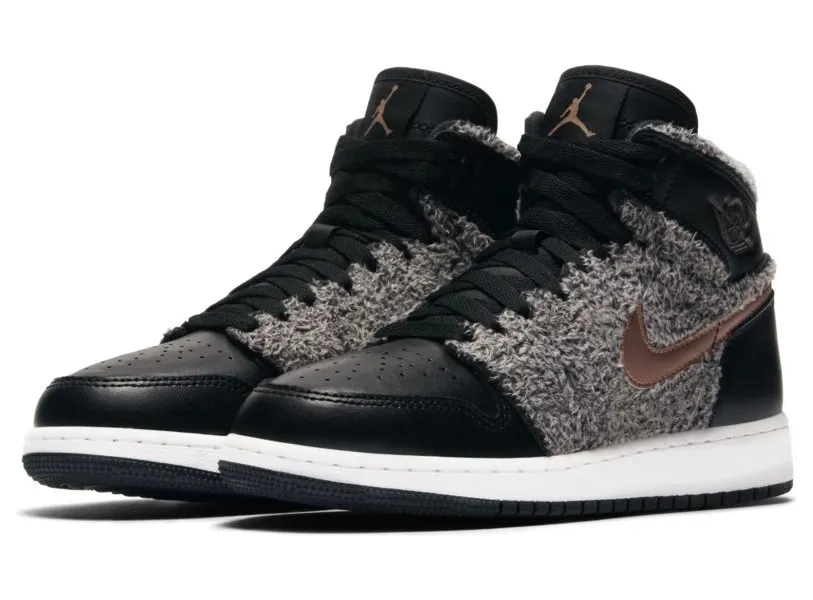 Air Jordan 1 Retro High GG Black Metallic Red Bronze (332148-022)