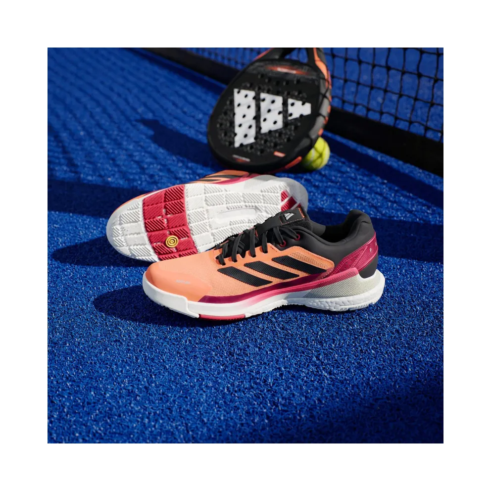 Adidas Crazyquick BOOST Padel Lucid Orange / Core Black / Lucid Red (JR1819)