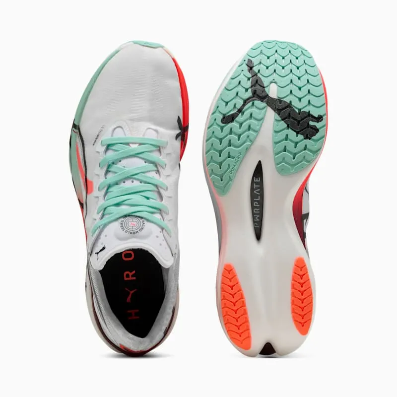 Puma Deviate Nitro Elite 3 HYROX Glowing Red Mint (312291-01)