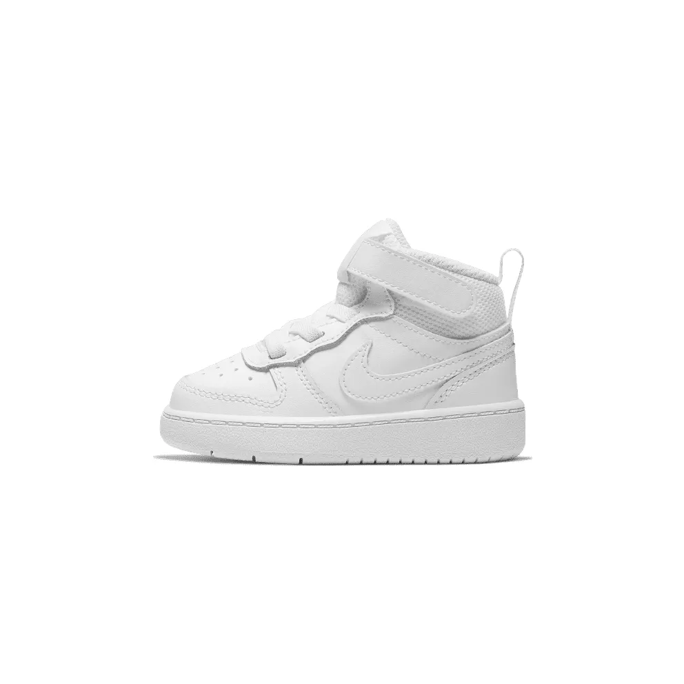 Nike Court Borough Mid 2 Baby and Toddler White (CD7784-100)