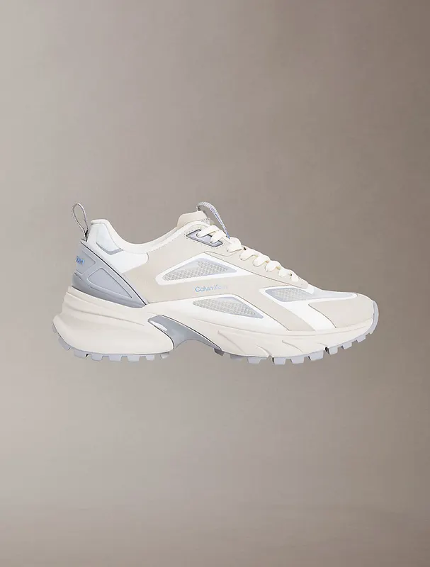 Calvin Klein Trailblazer — Ripstop Runner “OATMEAL/MARSHMALLOW/CLOUDBURST” (HW0HW030190GC)
