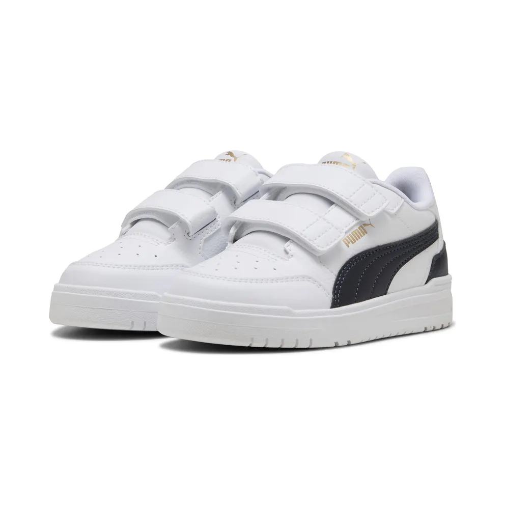Puma Shuffle Downtown “Puma White / New Navy / For All Time Red” (403740_03)