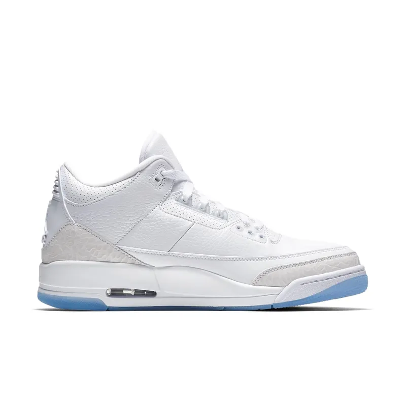 Jordan 3 Retro Pure White (2018) White/White-White (136064-111)