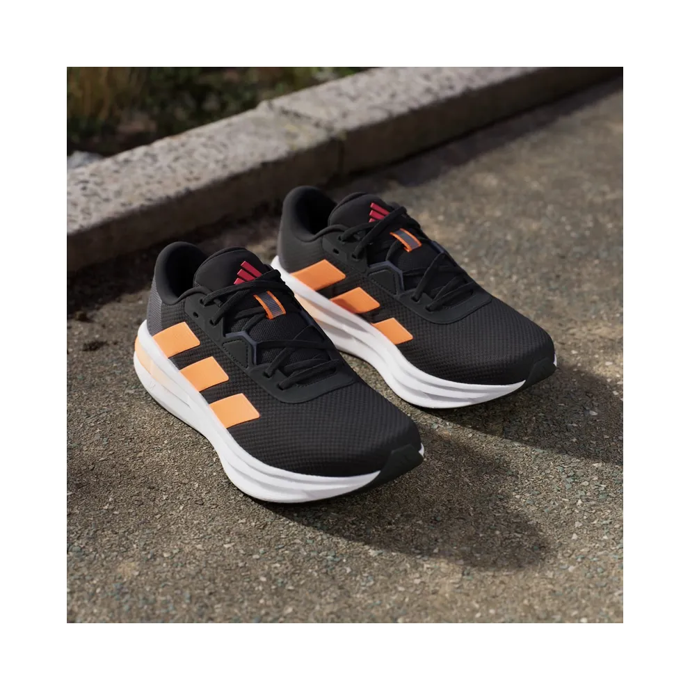Adidas Galaxy 7 Running Shoes Core Black / Lucid Orange / Lucid Red (JP6594)