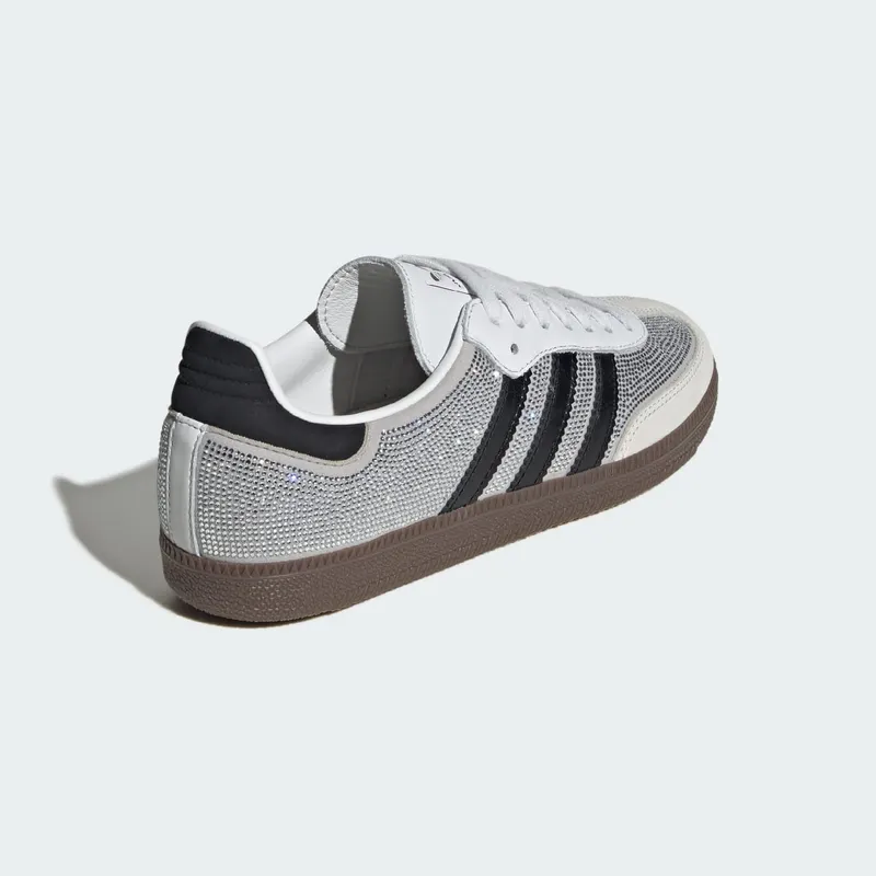 Adidas Samba OG Crystal White / Core White / Silver Metallic (IH9055)