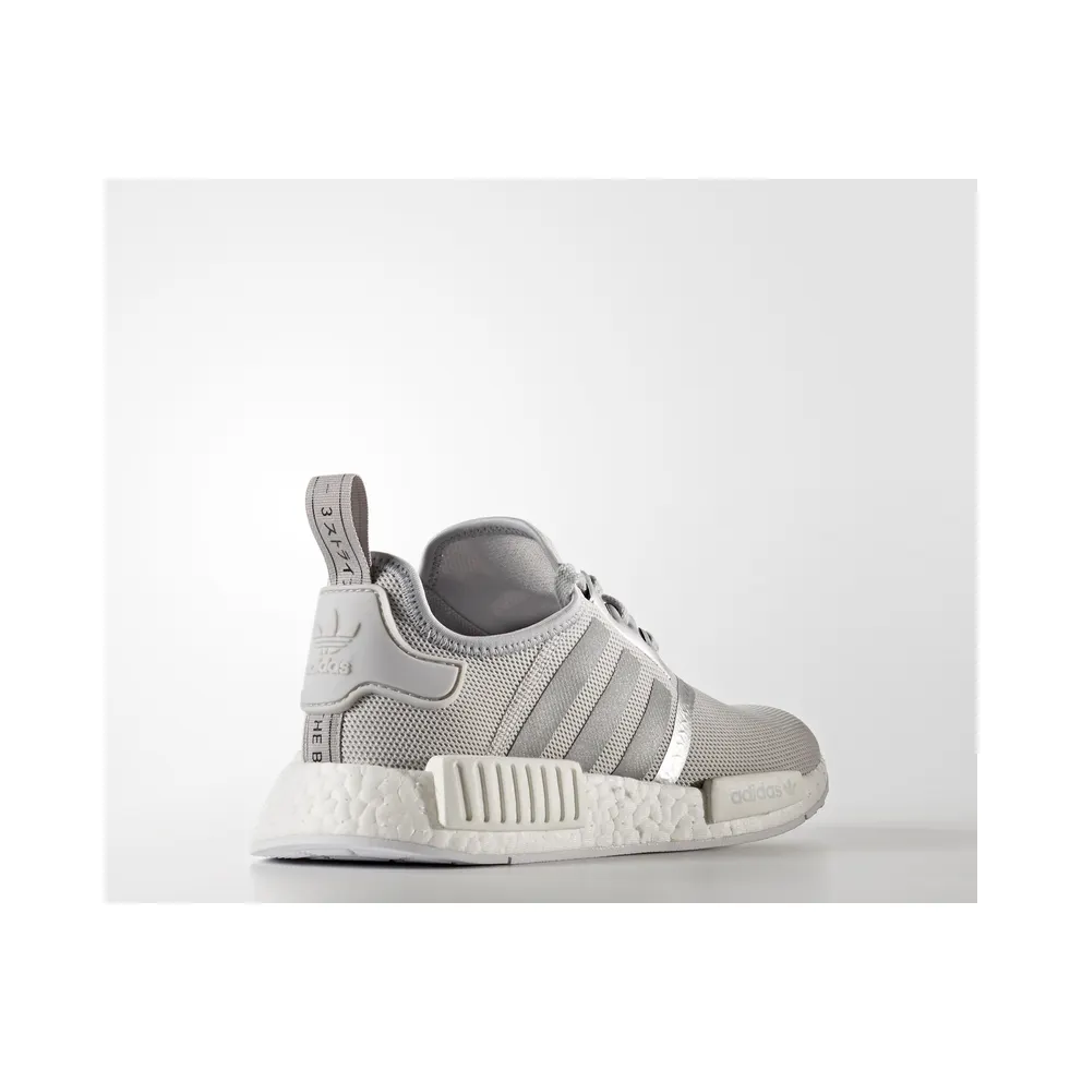 adidas NMD R1 Silver Metal (W) Silver/White (S76004)