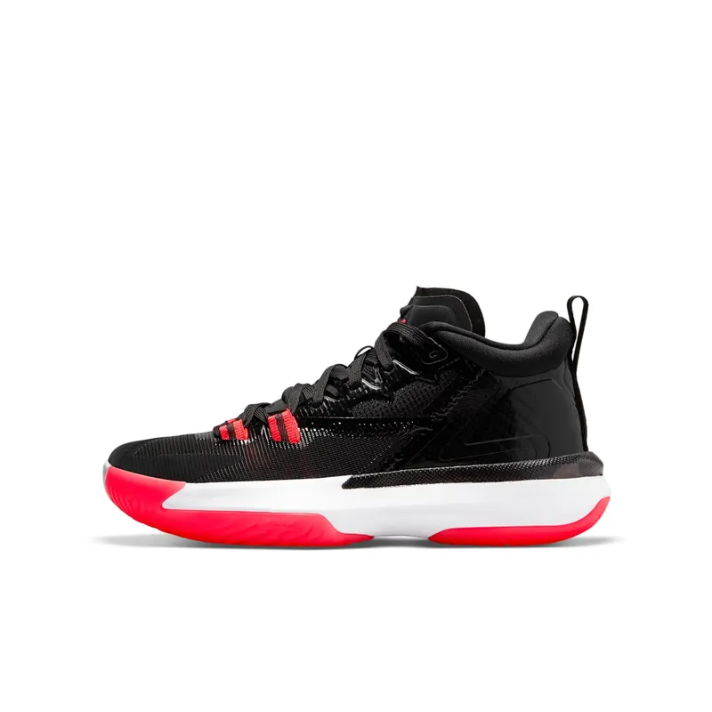 Nike Zion 1 “Black / White / Bright Crimson” (DA3131-006)