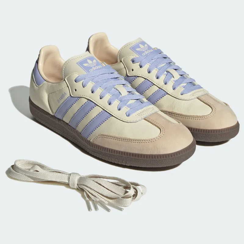 Adidas Samba OG Cream White / Violet Tone / Sand Strata (JI2678)